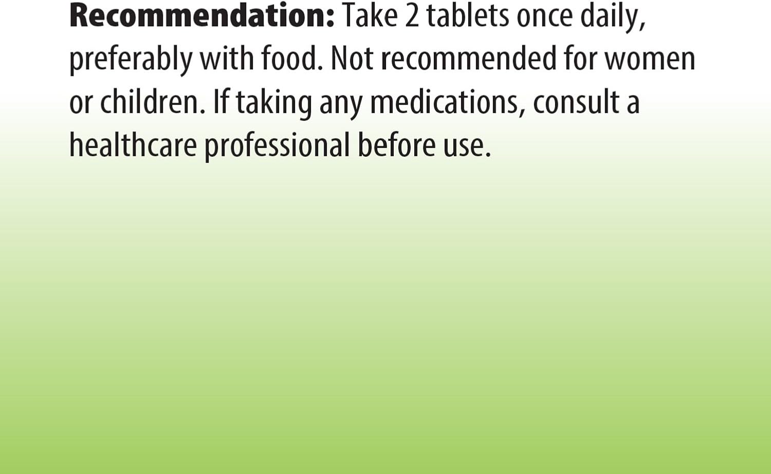 Alive! Garden Goodness Men's Multivitamin - 60 Tablets, High B-Vitamin Potency, Vegetables and Fruits in One Serving