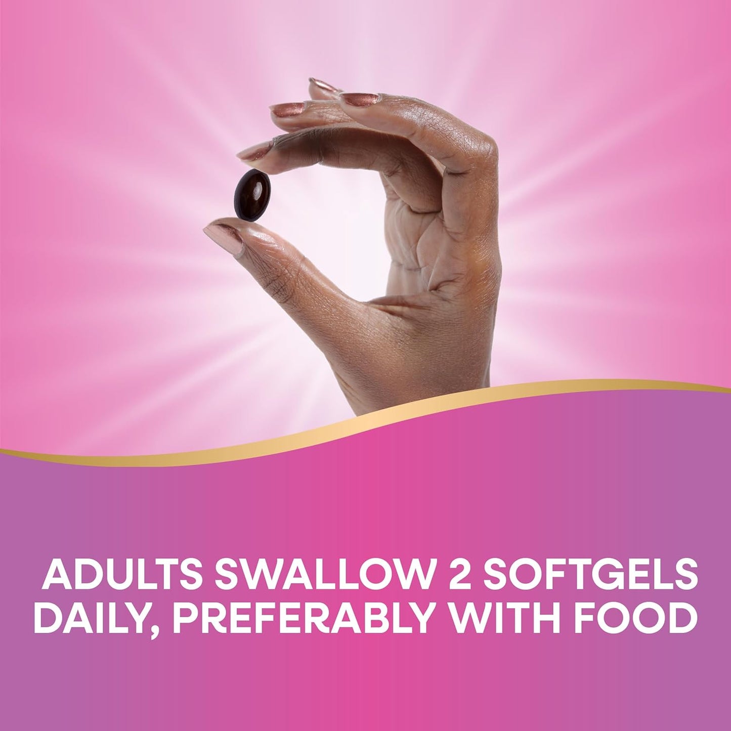 Alive! Hair, Skin & Nails Multivitamin - 60 Softgels with Biotin & Collagen by Nature's Way