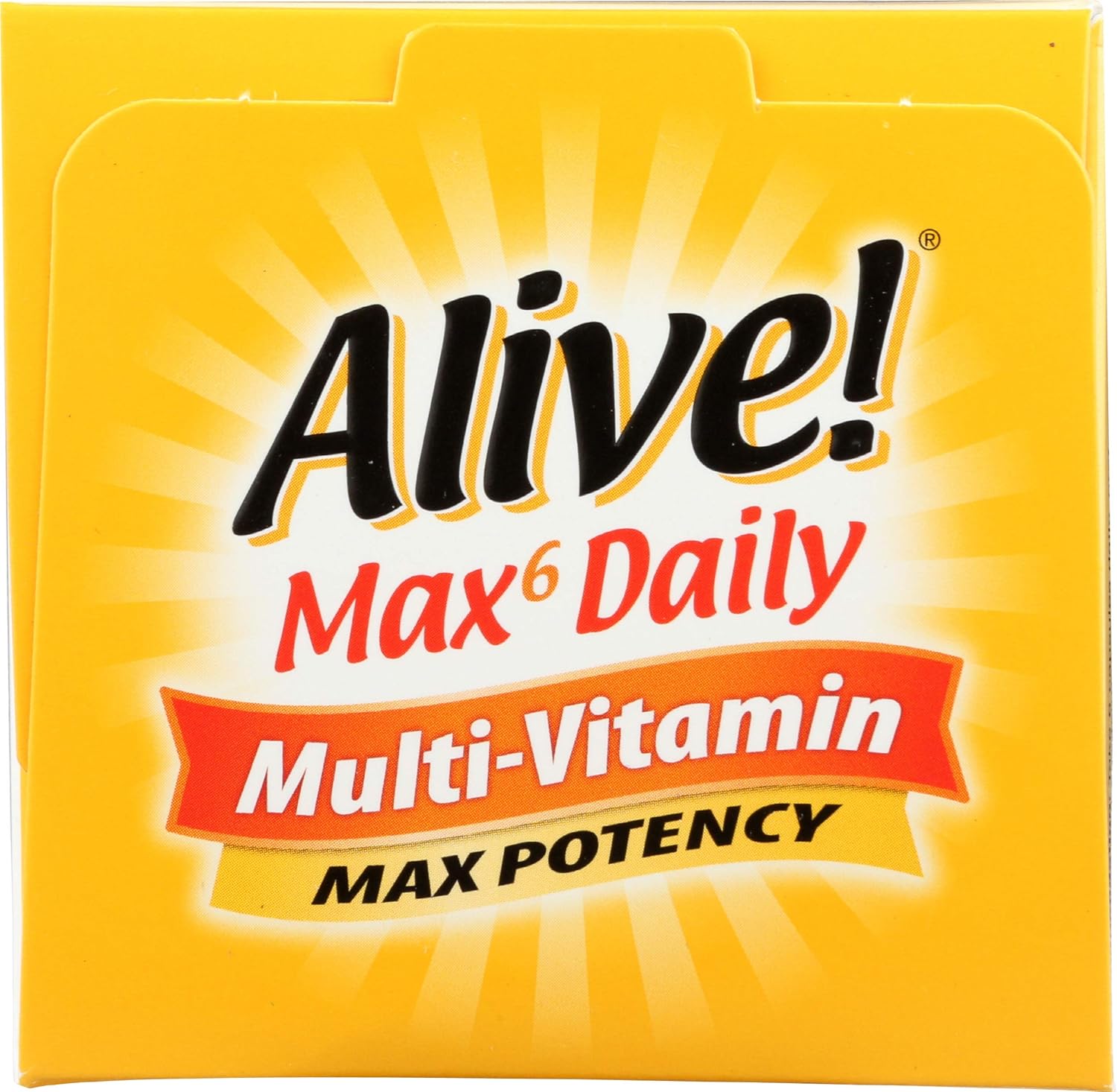 Alive! Max 6 Daily Multi-Vitamin 90 Veg Capsules by Nature's Way - Essential Daily Nutrition