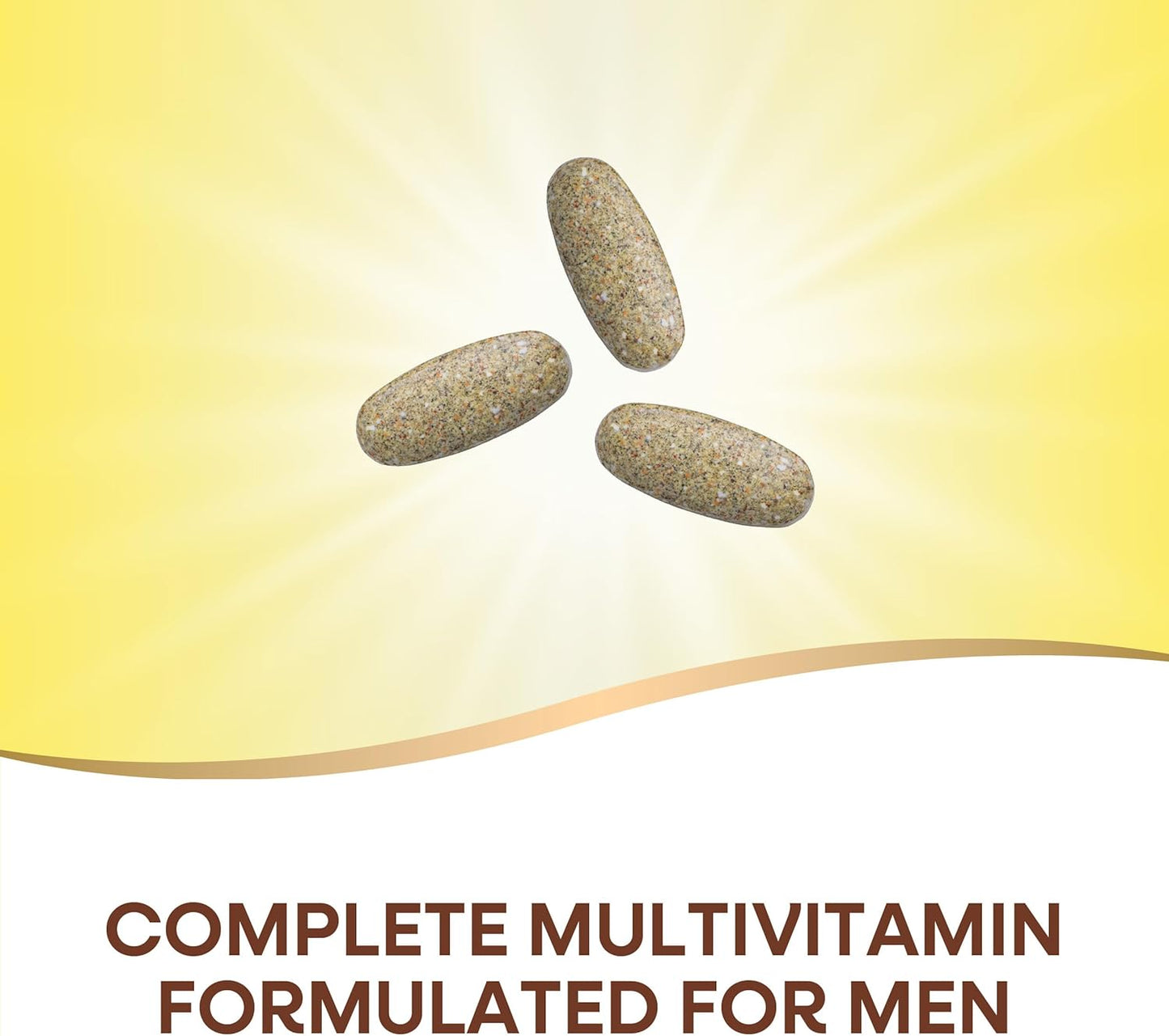 Alive! Men’s Max3 Potency Multivitamin with Methylated B12 and Folate, 90 Tablets - Supports Energy, Heart, and Muscle Function - Gluten-Free