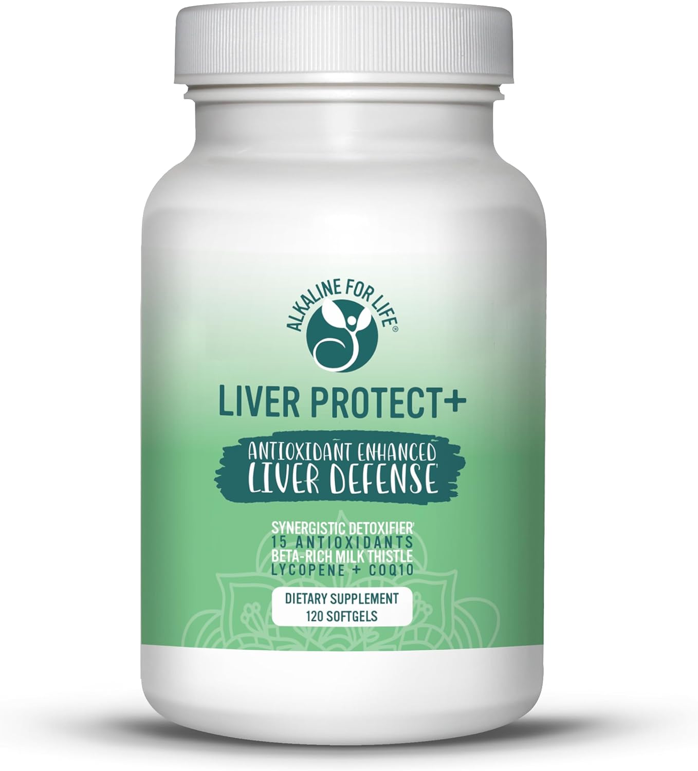 Alkaline for Life Liver Protect+ Supplement - 120 Softgels for Healthy Liver Support