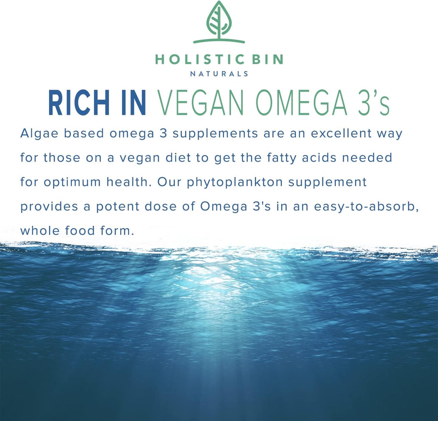 Alkaline Rock Stars Blue Green & Red Algae Supplement - 500mg Capsules with Marine Phytoplankton & Astaxanthin | Antioxidant-Rich Vegan Omega 3 Source | 30 Day Supply