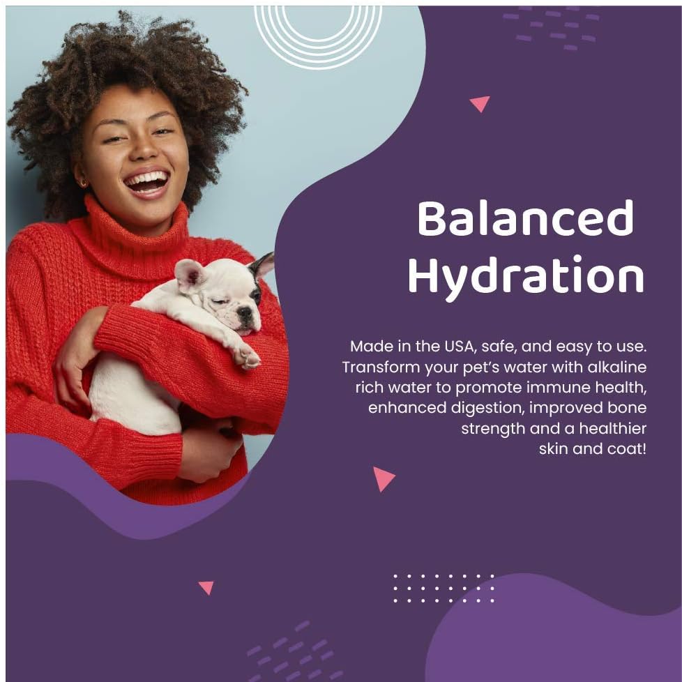 Alkazone Alkaline Multi Mineral Drops for Pets - Enhance Your Cat and Dog's Health with Alkaline Water and Essential Minerals