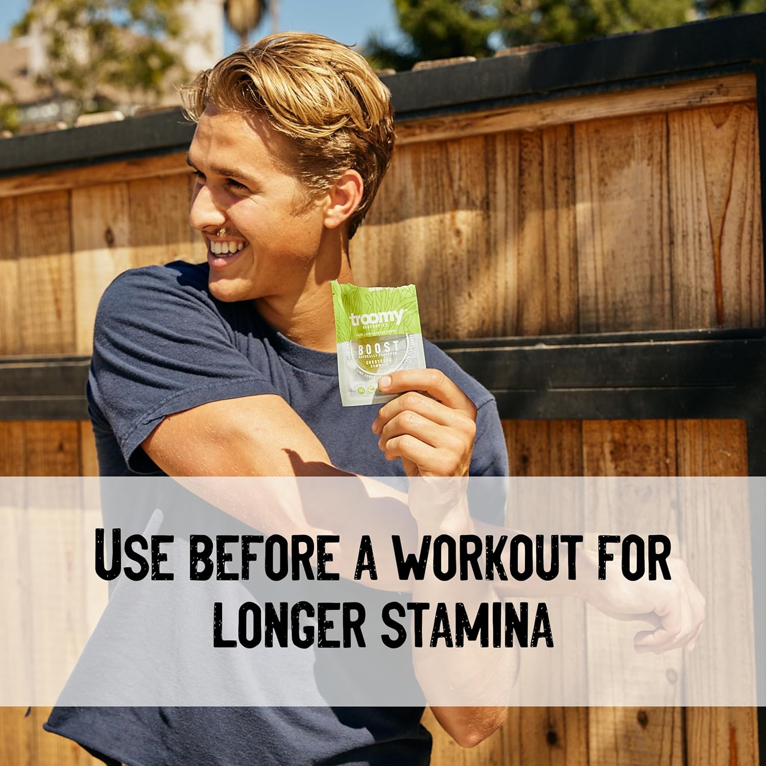 All Natural Cordyceps Mushroom Gummies for Active Lifestyle & Focus - Lemon Lime Flavor - 30 Count