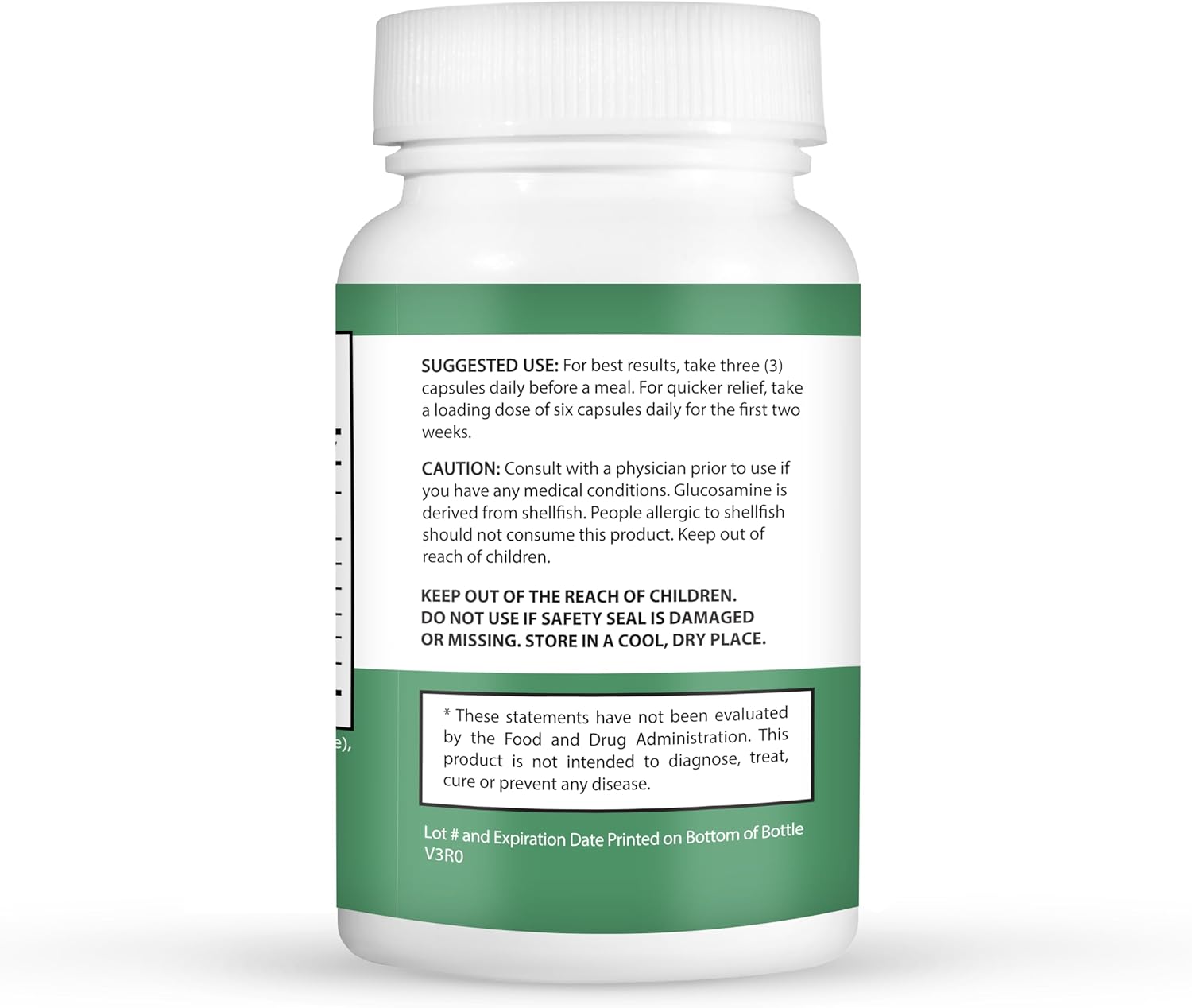 All-Natural Joint Support Supplement with Glucosamine, Chondroitin, MSM, Turmeric - Gluten-Free - 60 Capsules for Men, Women, Adults by JLM Nutritionals