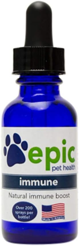All-Natural Liquid Spray Supplement for Cats & Dogs - Supports Healthy Immune System, Relieves Allergies - Nutritional Vitamin Boost