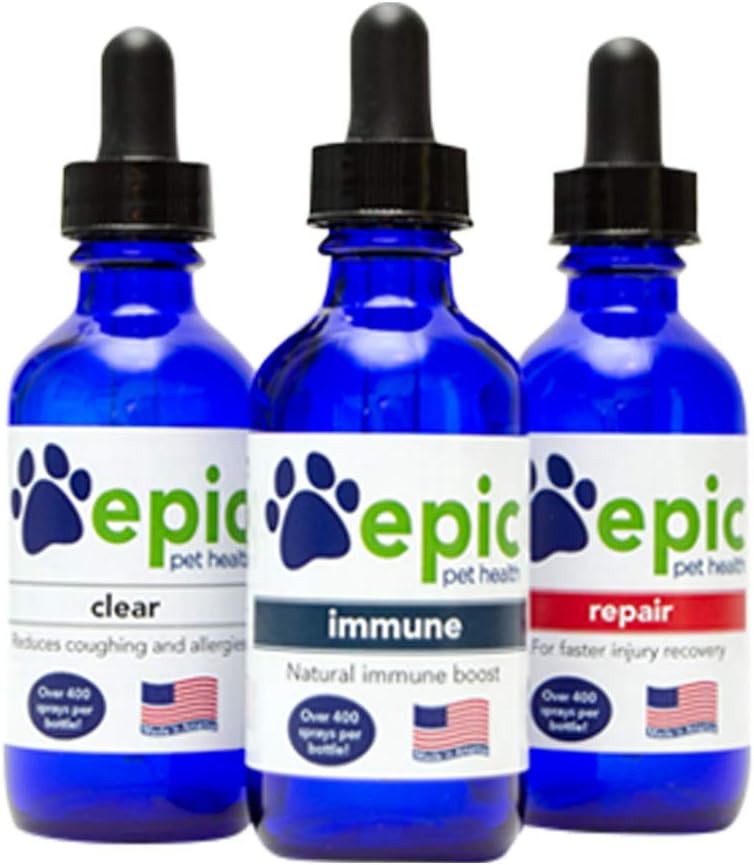 All-Natural Liquid Spray Supplement for Cats & Dogs - Supports Healthy Immune System, Relieves Allergies - Nutritional Vitamin Boost