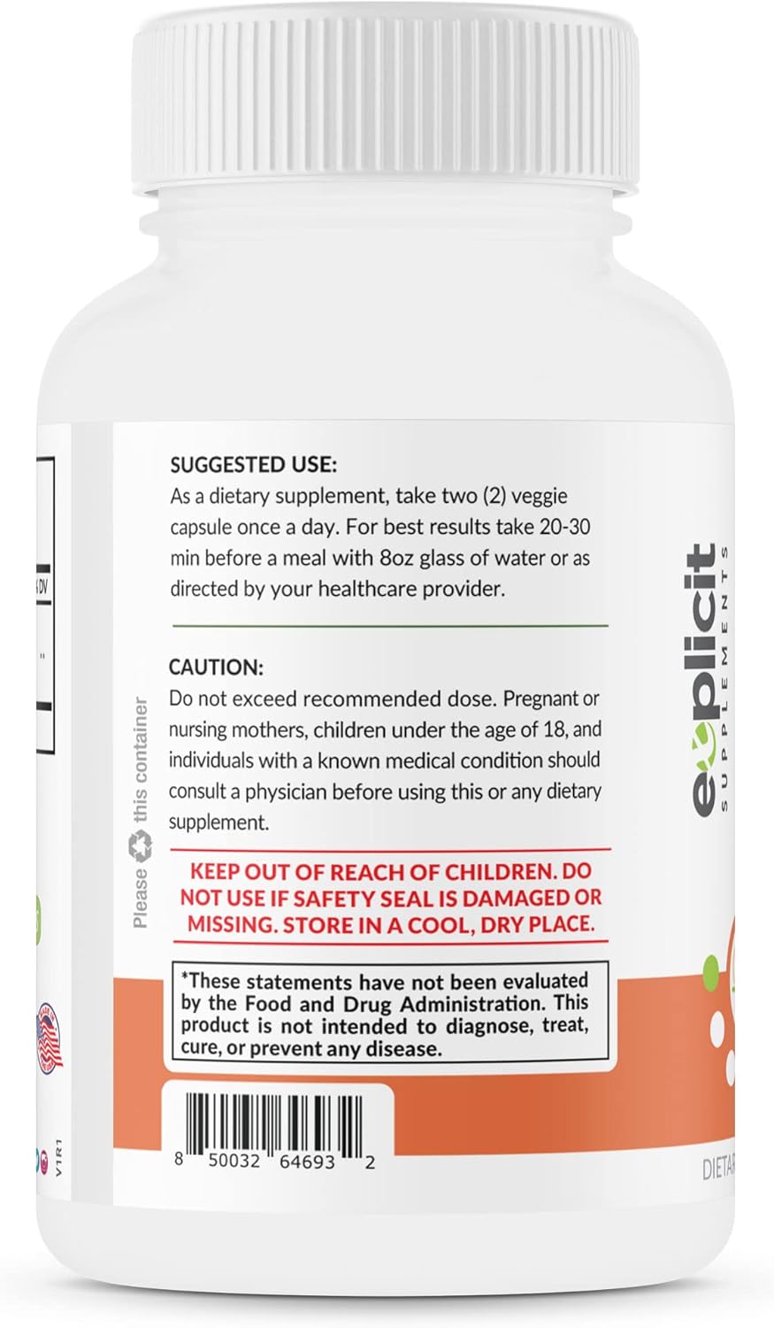 All Natural Onion Extract 1000mg Capsules for Herbal Support - Dried Onion Bulb (Allium Cepa) Dietary Supplement