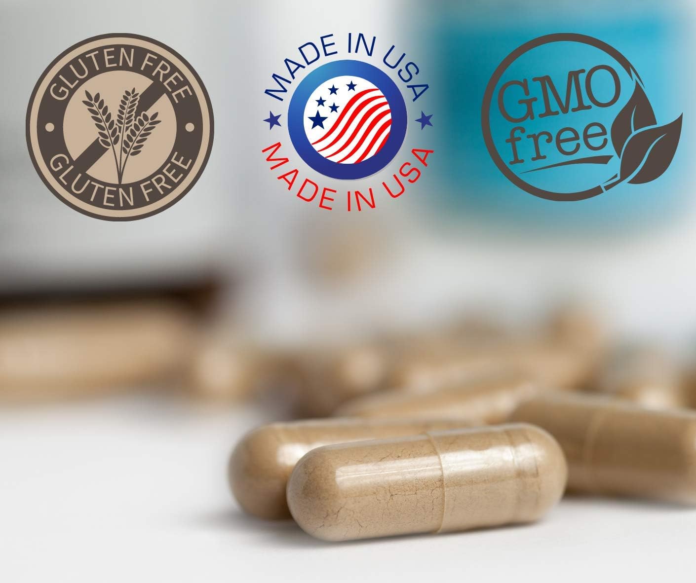 All-Natural Quinine Cinchona Bark Extract Supplement for Immune System Boost - 1000mg Capsules (120 Count)