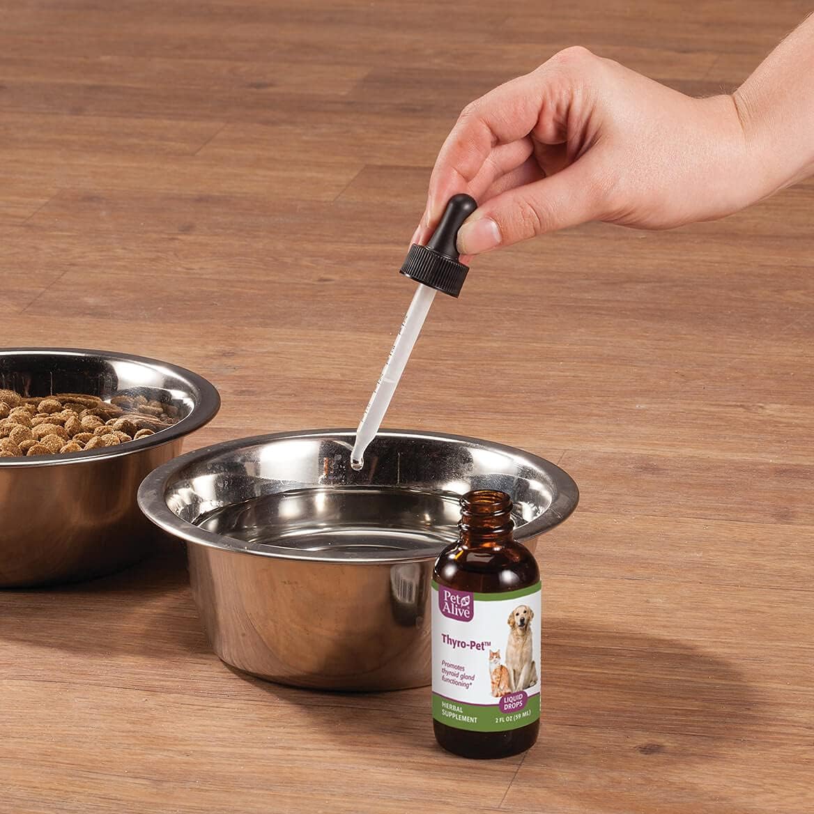 All-Natural Thyroid Gland Supplement for Dogs and Cats - PetAlive Thyro-Pet