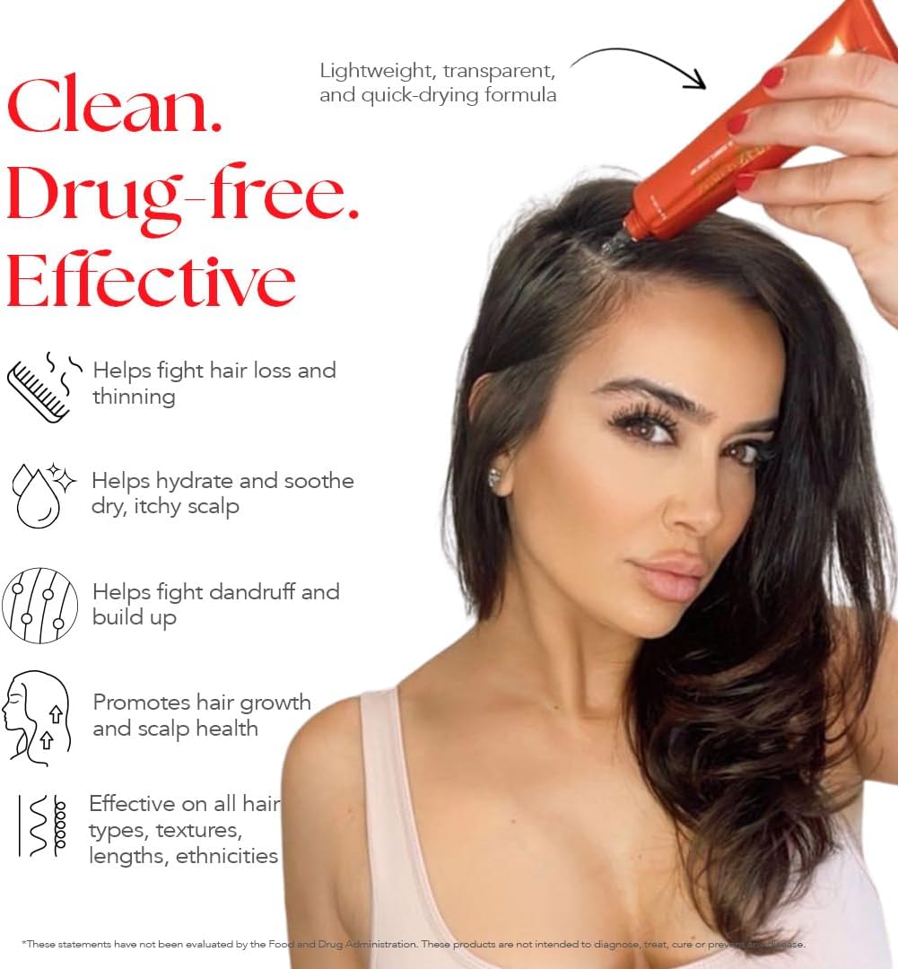 All-Natural Vegan Biotin Hair Growth Serum and Capsules Set for Hair, Skin, and Nails