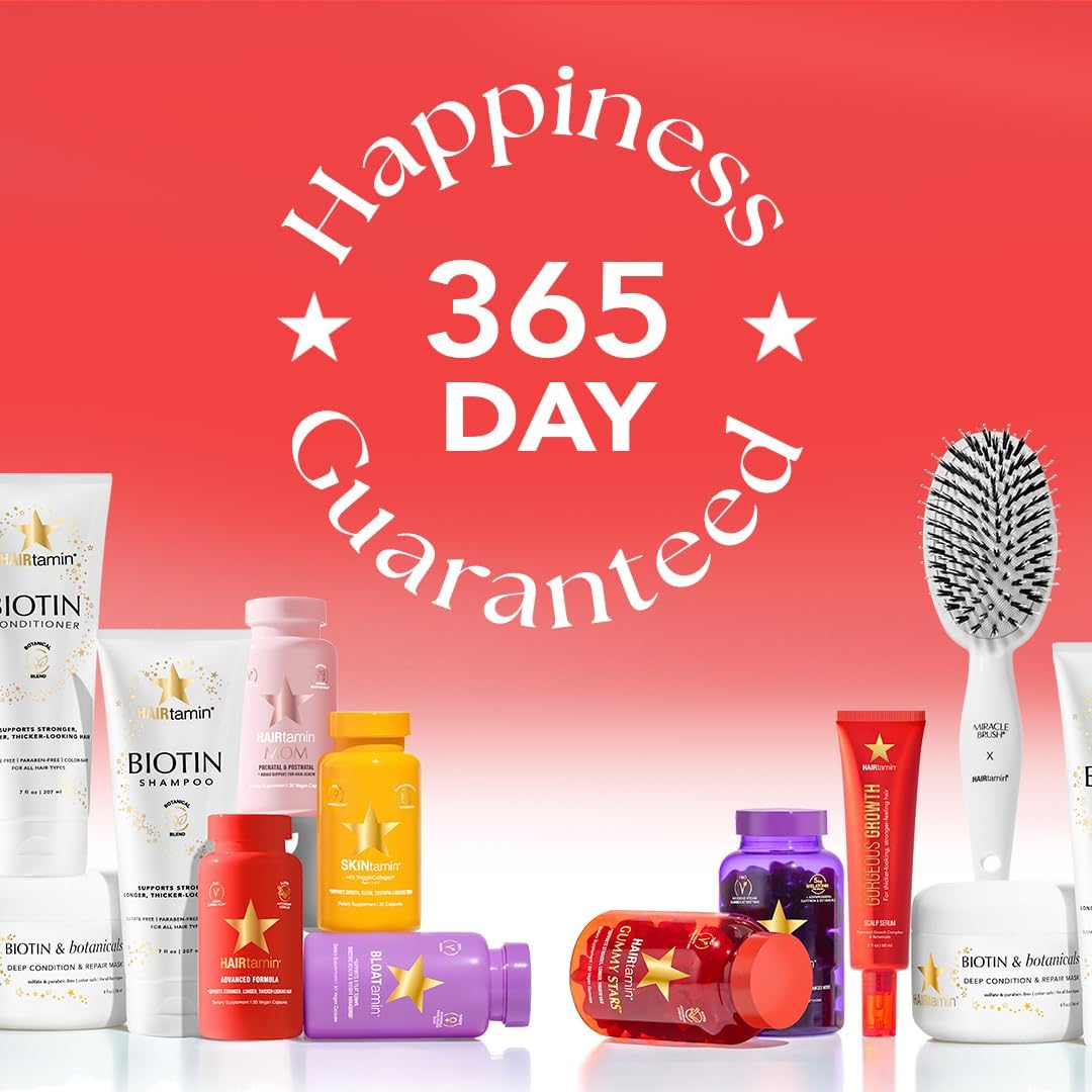 All-Natural Vegan Biotin Hair Growth Serum and Capsules Set for Hair, Skin, and Nails