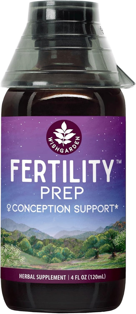 All-Natural Women's Fertility Herbal Supplement with Vitex, Red Maca & Raspberry Leaf for Healthy Hormone Balance & Reproductive Function