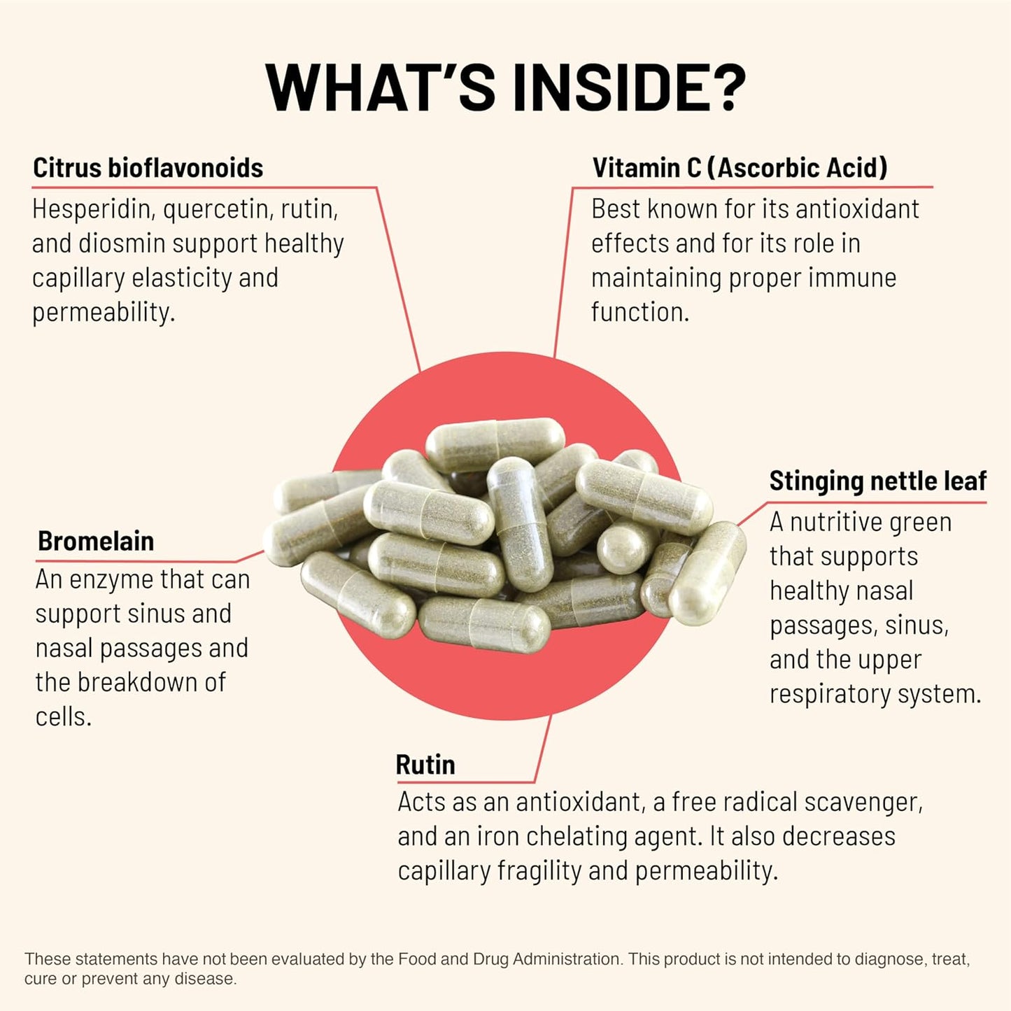 Aller G Plus Formula: Respiratory Support Supplement for Healthy Seasonal Immune Function - 90 Vegetarian Capsules