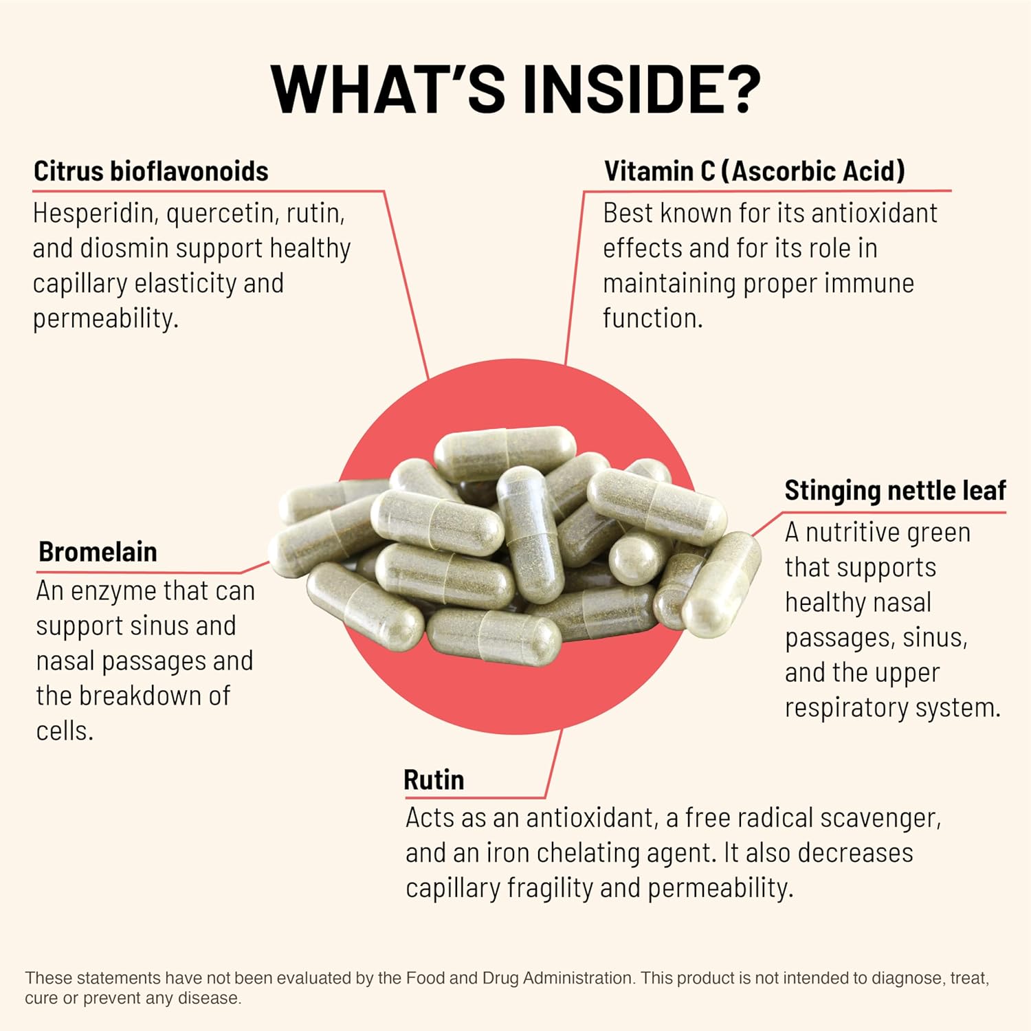 Aller G Plus Formula: Respiratory Support Supplement for Healthy Seasonal Immune Function - 90 Vegetarian Capsules