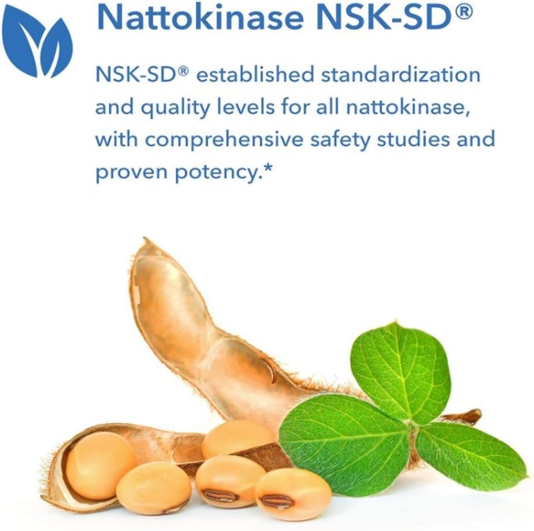 Allergy Research Group Nattokinase Supplement - 100mg 180 Softgels