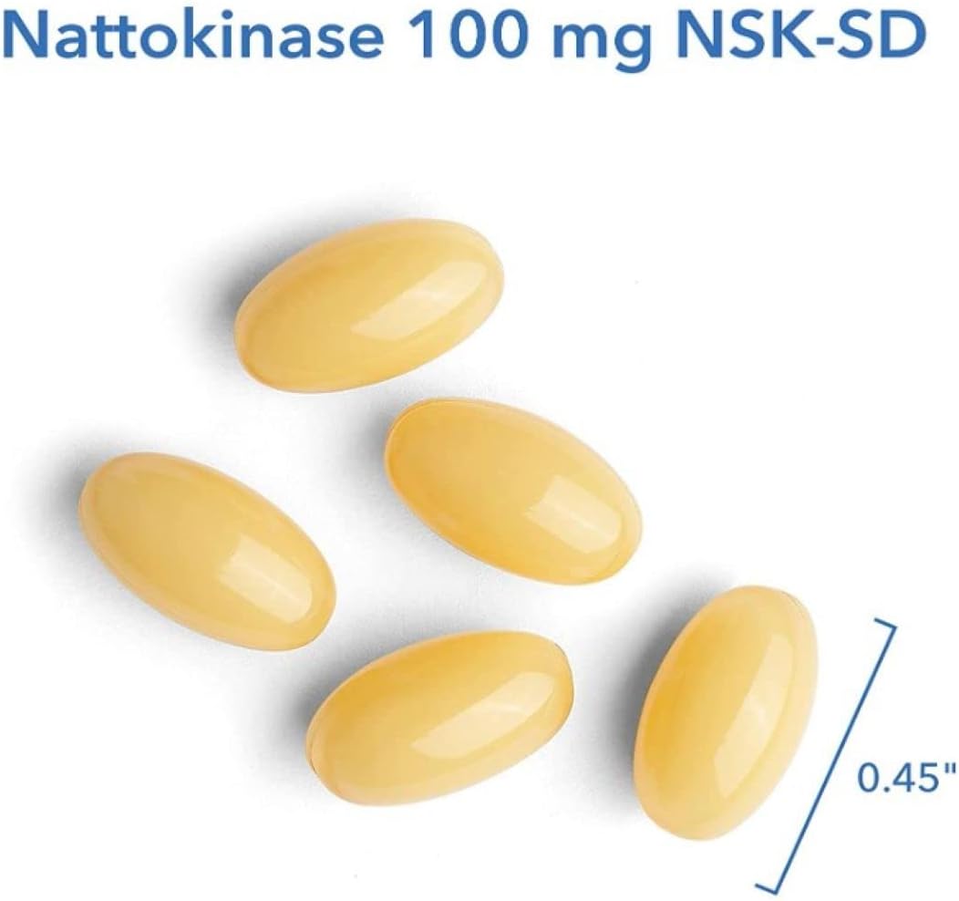 Allergy Research Group Nattokinase Supplement - 100mg 180 Softgels