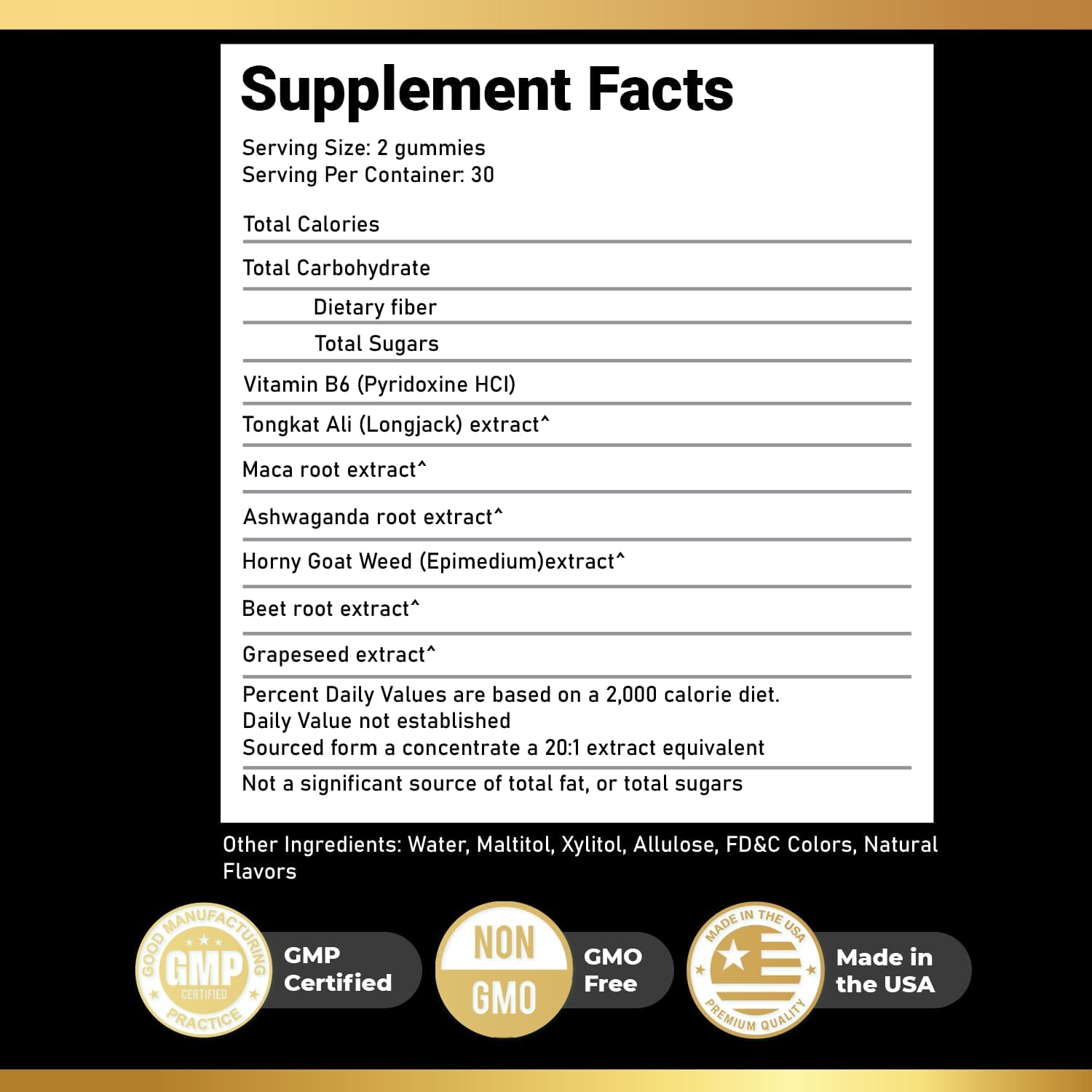 AlphaBites Gummies - Original Formula, 30 Gummies, 2 Month Supply by Nature’s NutriWave