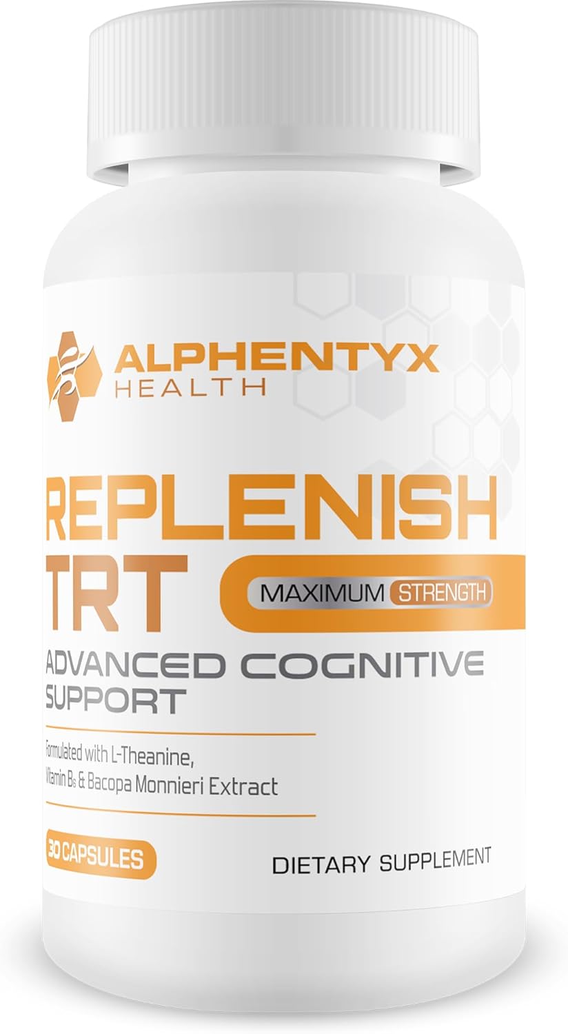 Alphentyx Health Nootropic Replenish TRT: Memory, Clarity, and Focus Brain Booster