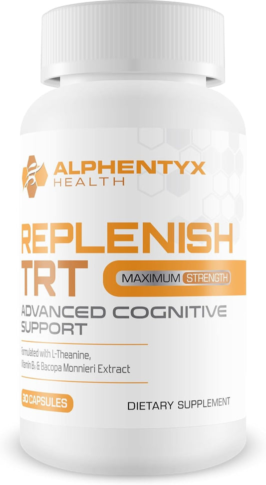 Alphentyx Health Nootropic Replenish TRT: Memory, Clarity, and Focus Brain Booster