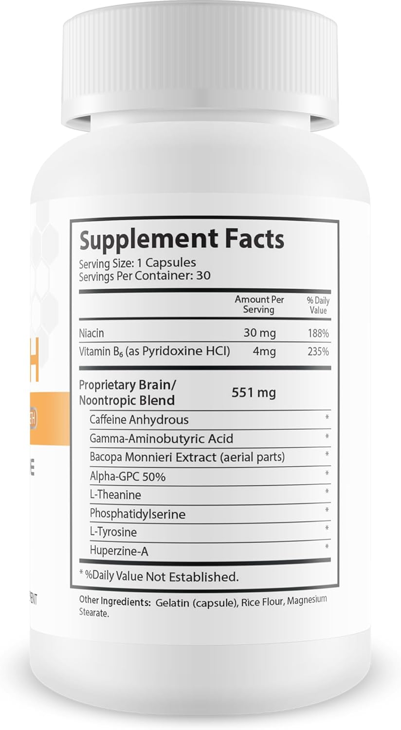 Alphentyx Health Nootropic Replenish TRT: Memory, Clarity, and Focus Brain Booster