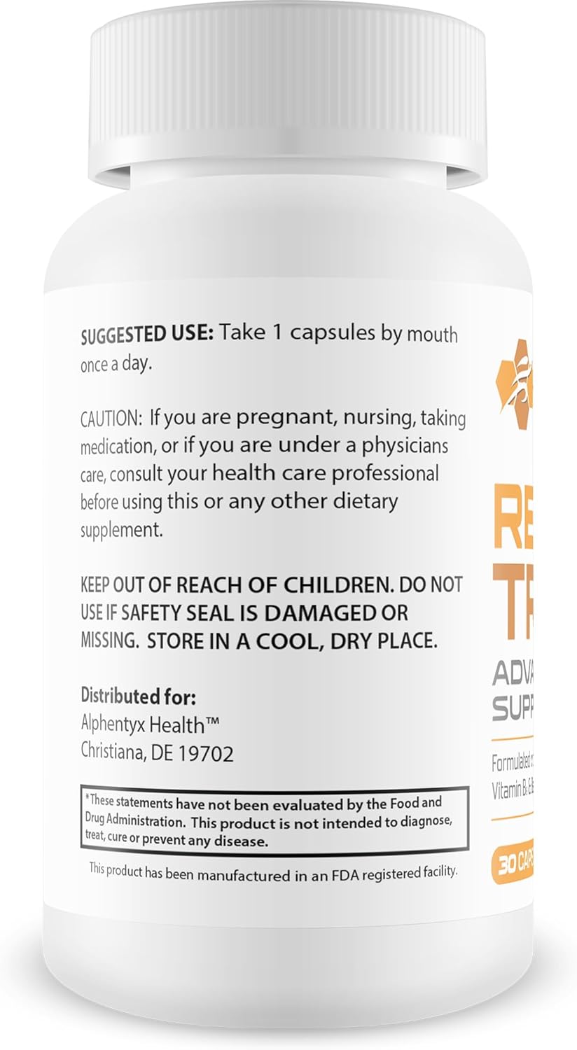 Alphentyx Health Nootropic Replenish TRT: Memory, Clarity, and Focus Brain Booster