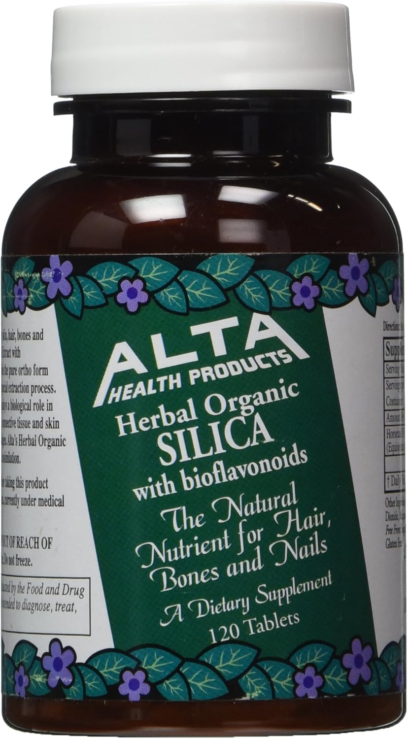 Alta Health Products Silica with Bioflavonoids 500mg Tablets - 120 Count