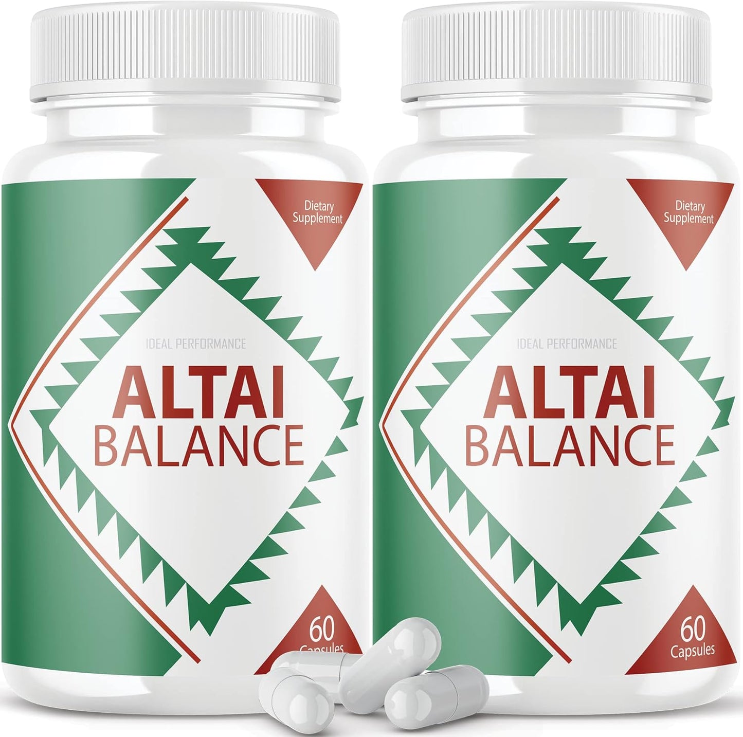 Altai Balance Support Formula Supplement Pills for Optimal Performance (2 Pack)