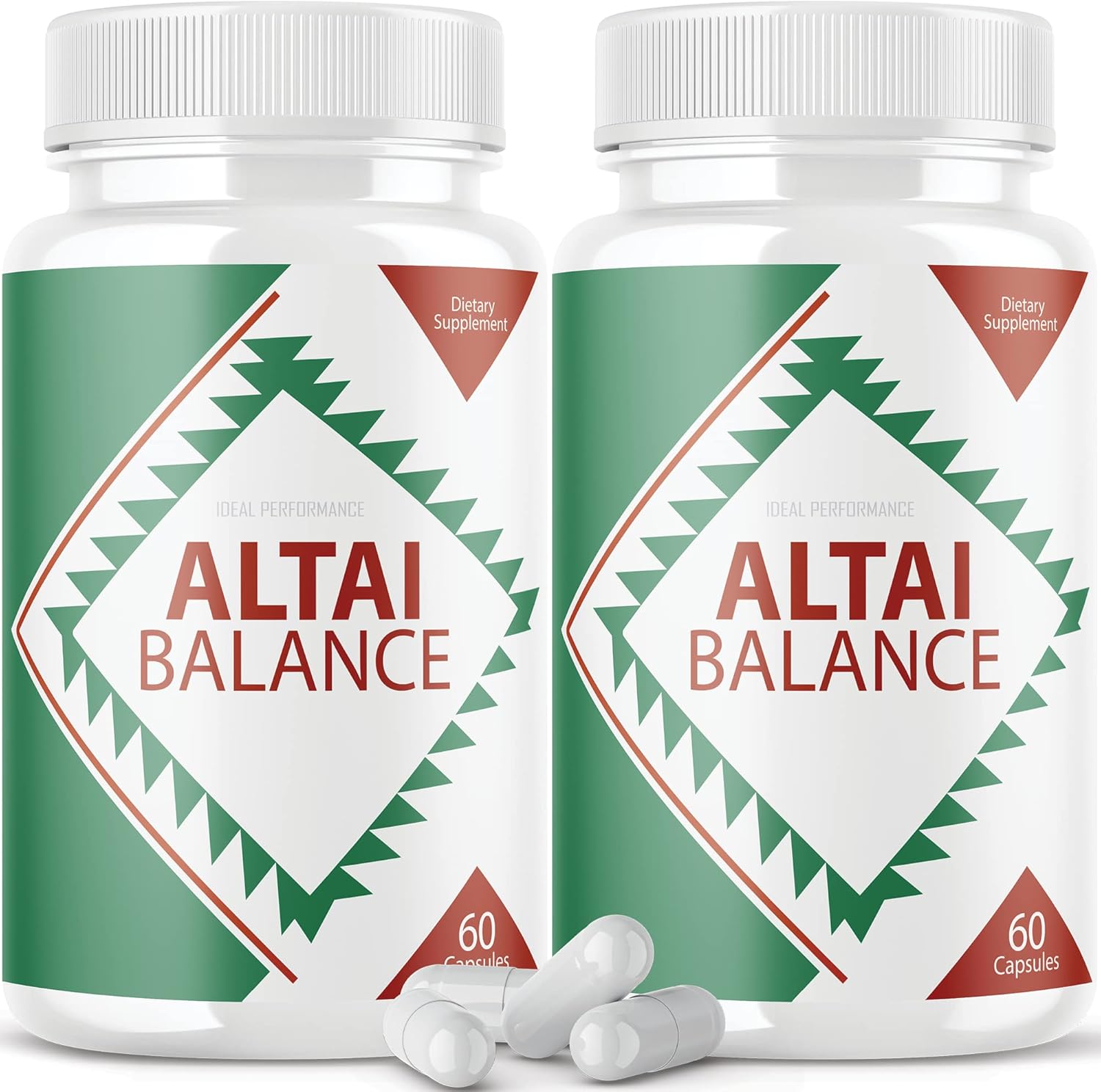 Altai Balance Support Formula Supplement Pills for Optimal Performance (2 Pack)