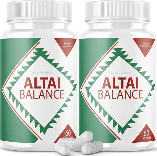 Altai Balance Support Formula Supplement Pills for Optimal Performance (2 Pack)
