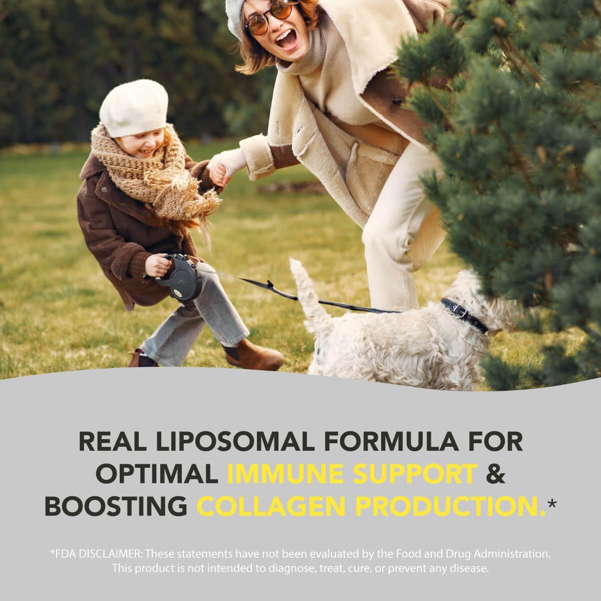 AMANDEAN Premium Liposomal Vitamin C & Grass-Fed Collagen Peptides Bundle - Immune Support & Healthy Skin, Hair, & Nails