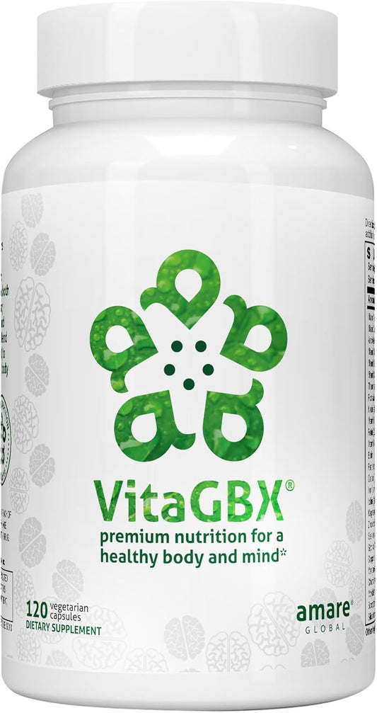 Amare Global VitaGBX™ Multivitamin - Supports Overall Health and Well-Being, 120 Capsules