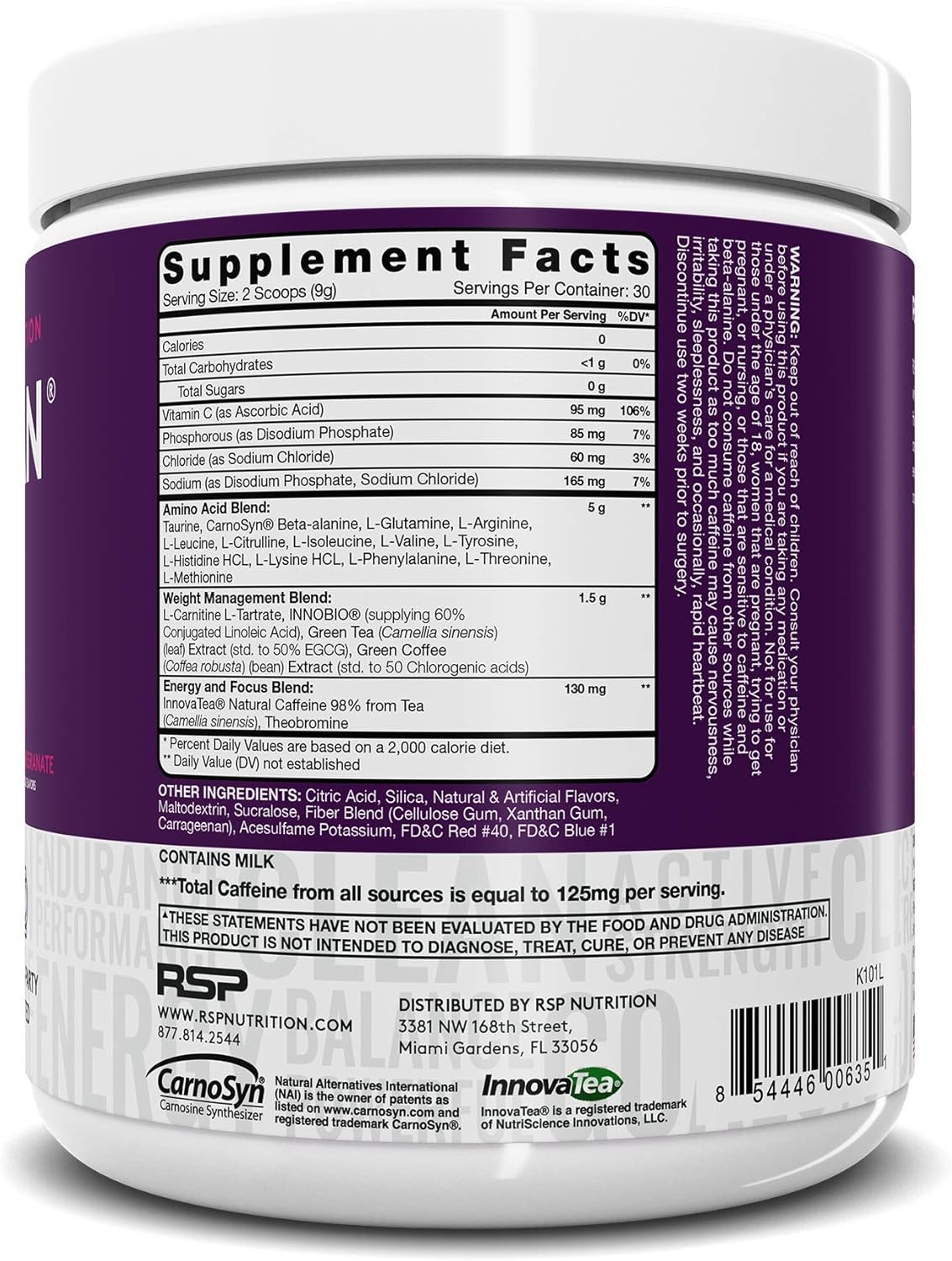 AminoLean Pre-Workout Energy & Post-Workout Recovery Bundle - BlackBerry Pomegranate & Tropical Island Punch Flavors