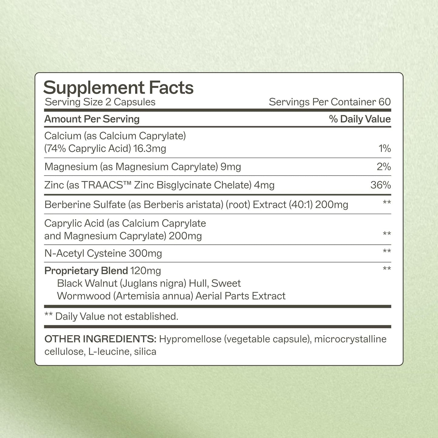 Amy Myers MD Microb-Clear - Advanced Gut Health Support Supplement - 120 Capsules - Black Walnut & NAC for Bloating & Constipation Relief