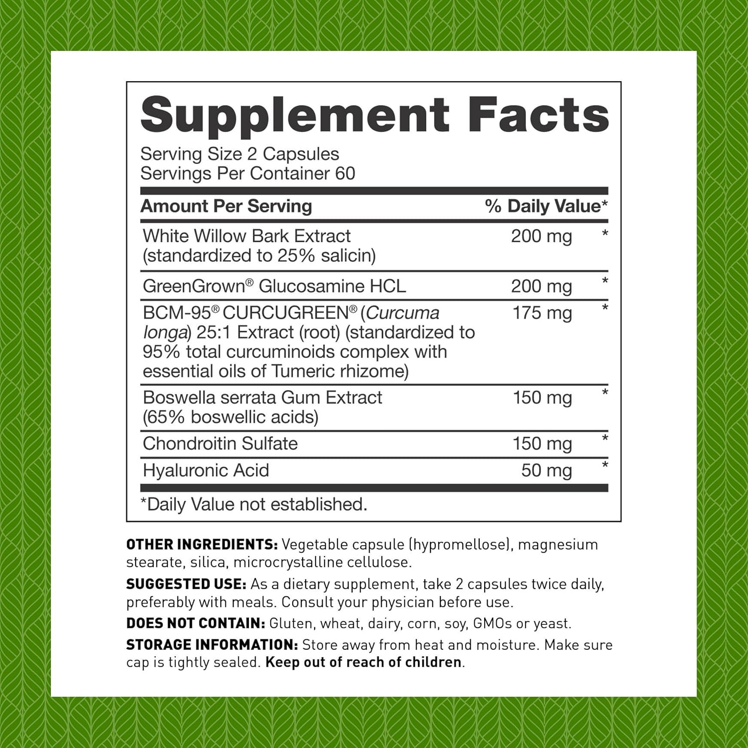 Amy Myers MD SynoComplete Health Support Supplement - Glucosamine HCL + Chondroitin Turmeric - Boswellia Serrata, BCM-95 Turmeric Extract, Hyaluronic Acid - 120 Capsules