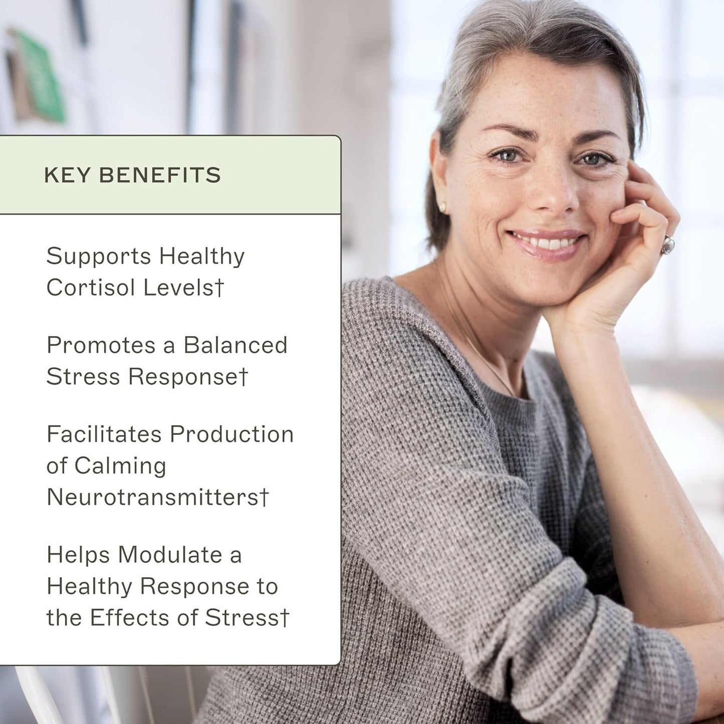 Amy Myers MD ZenAdapt - Adaptogen Supplement for Mind & Stress Relief - Pea & Saffron Blend - 120 Capsules