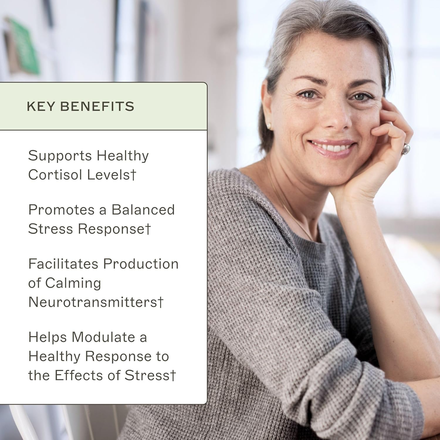 Amy Myers MD ZenAdapt - Adaptogen Supplement for Mind & Stress Relief - Pea & Saffron Blend - 120 Capsules