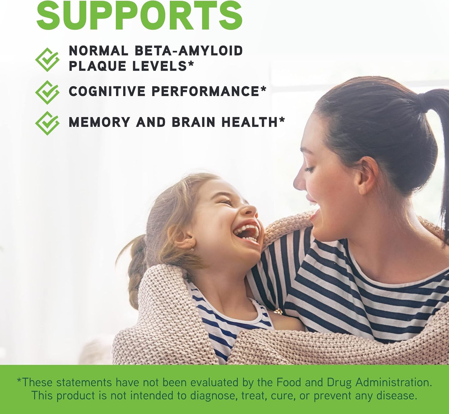 Amyloid Complete Dietary Supplement for Cognitive Function & Brain Health - Colostrum & Curcumin Extracts - Gluten-Free - 90 Vegan Capsules