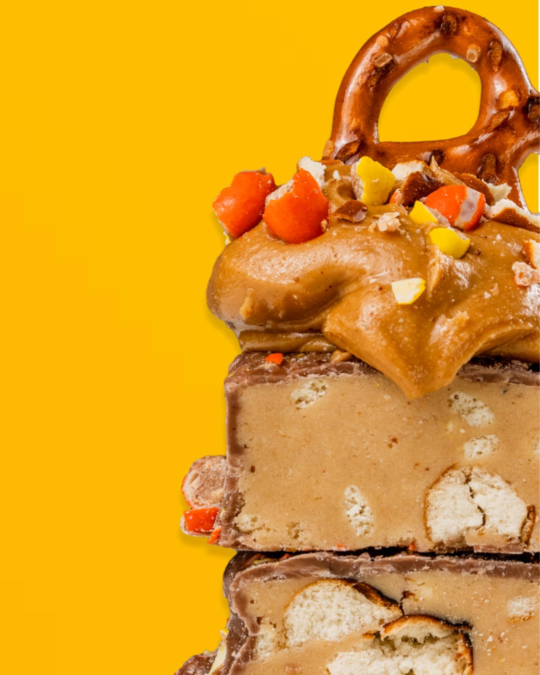 Anabar Protein Bars - High Protein, Delicious Candy Bar Alternative (12 Bars, Milk Chocolate Monster Cookie Crunch)