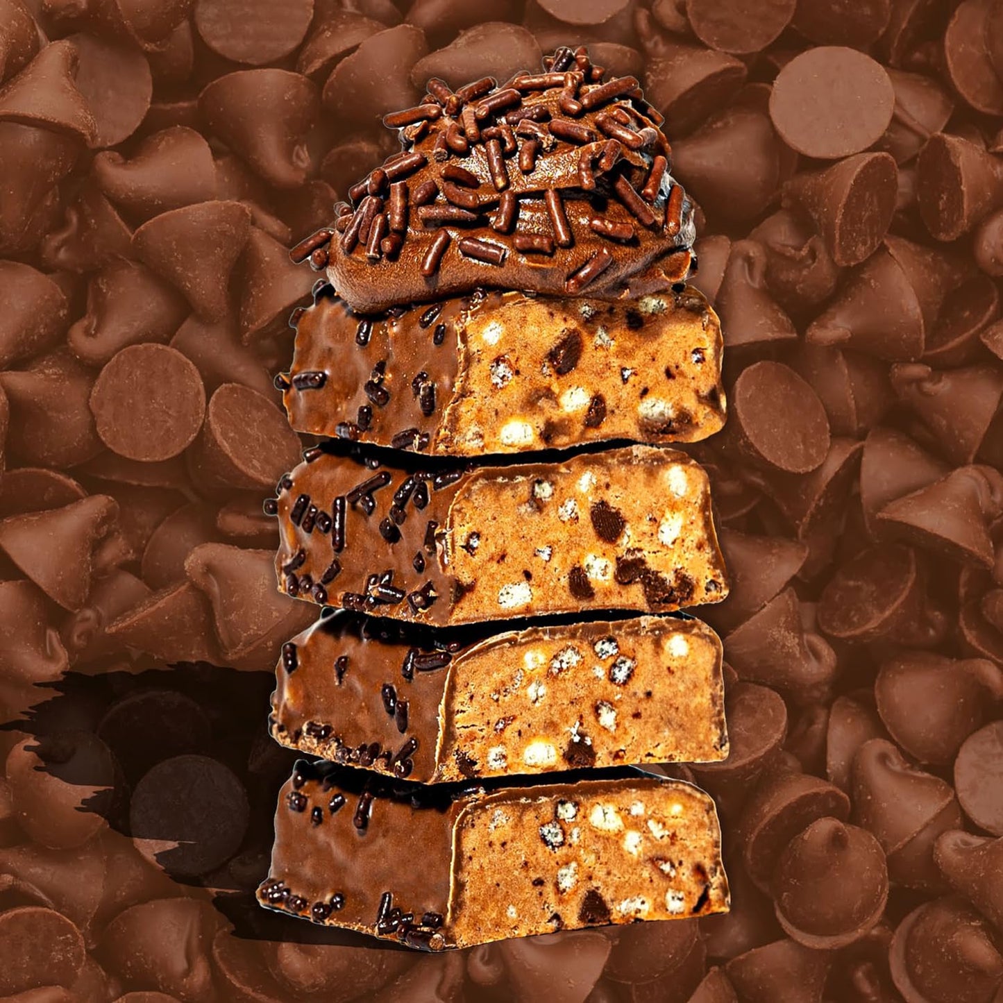 Anabar Triple Chocolate Wasted Protein Bar - 20g Protein, No Sugar Alcohols, Delicious Candy Bar Alternative (12 Bars)