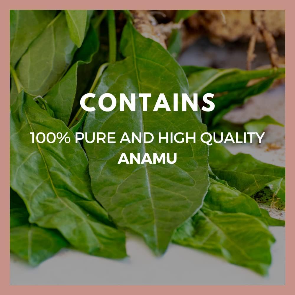 Anamu Herbal Dietary Supplement | 1,000mg, 60 Vegan Capsules | Non-GMO, Gluten-Free, Dairy-Free