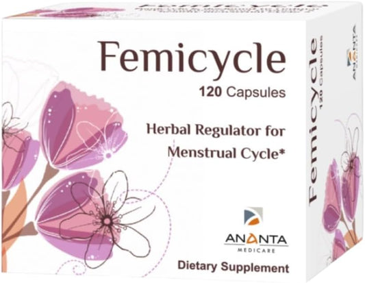 Ananta Medicare Femicycle Herbal Menstrual Cycle Regulator - 120 Capsules