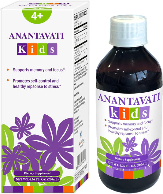 Ananta Medicare USA ANANTAVATI Kids Memory & Focus Support Formula - 6.76 Oz
