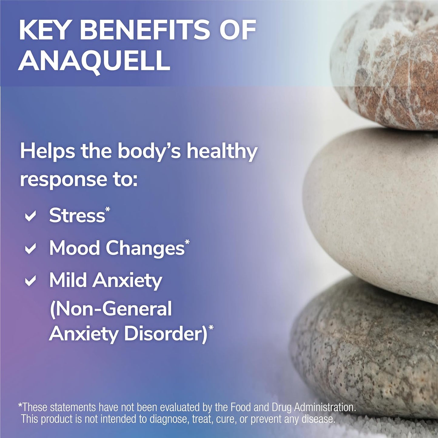 AnaQuell QR Stress Relief & Mood Support Supplement with Quick Release L Citrulline & Anandamide - 45 V-Caps, Size Exclusive