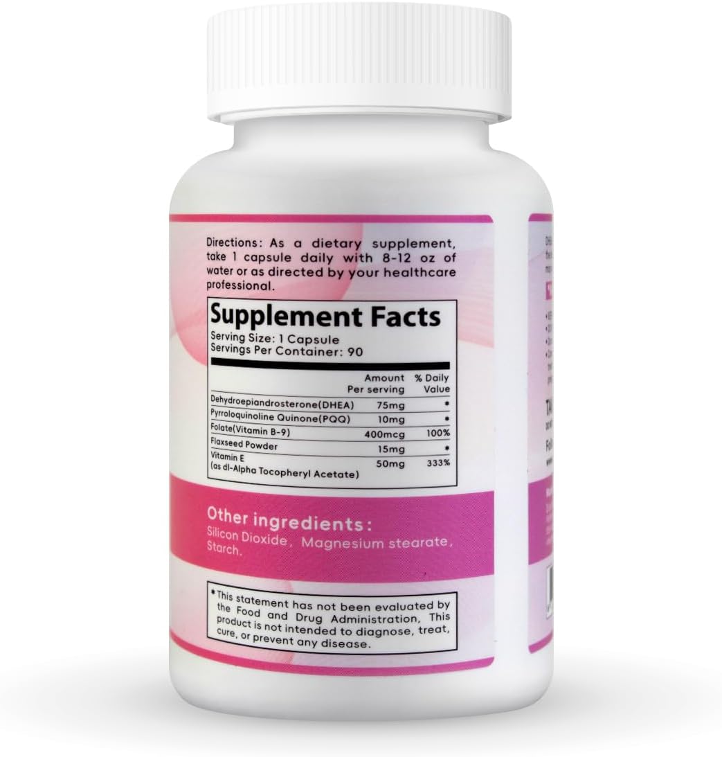 ANOKING Preconception Support Supplement: Promotes Hormone Balance, Egg Quality, and Essential Nutrients for Healthy Pregnancy Foundation - U.S.A Made