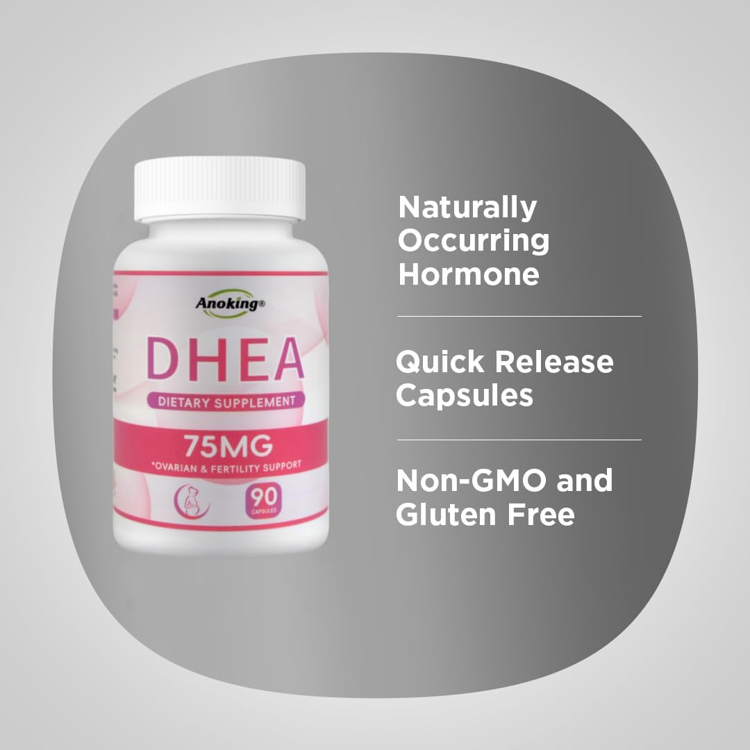 ANOKING Preconception Support Supplement: Promotes Hormone Balance, Egg Quality, and Essential Nutrients for Healthy Pregnancy Foundation - U.S.A Made