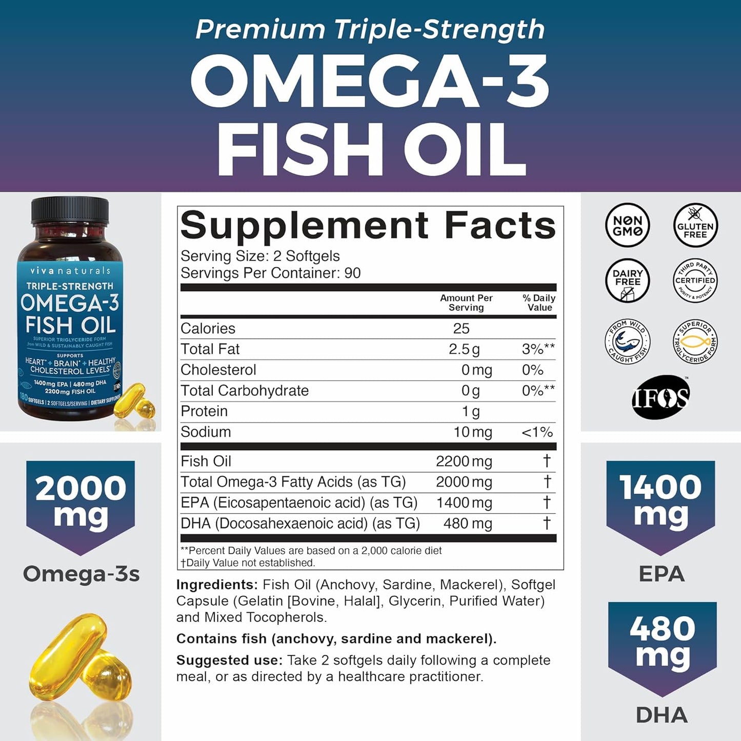 Antarctic Krill Oil, Elderberry Vitamin C, Zinc & Omega 3 Fish Oil Bundle - Immune Support with EPA and DHA Omega 3
