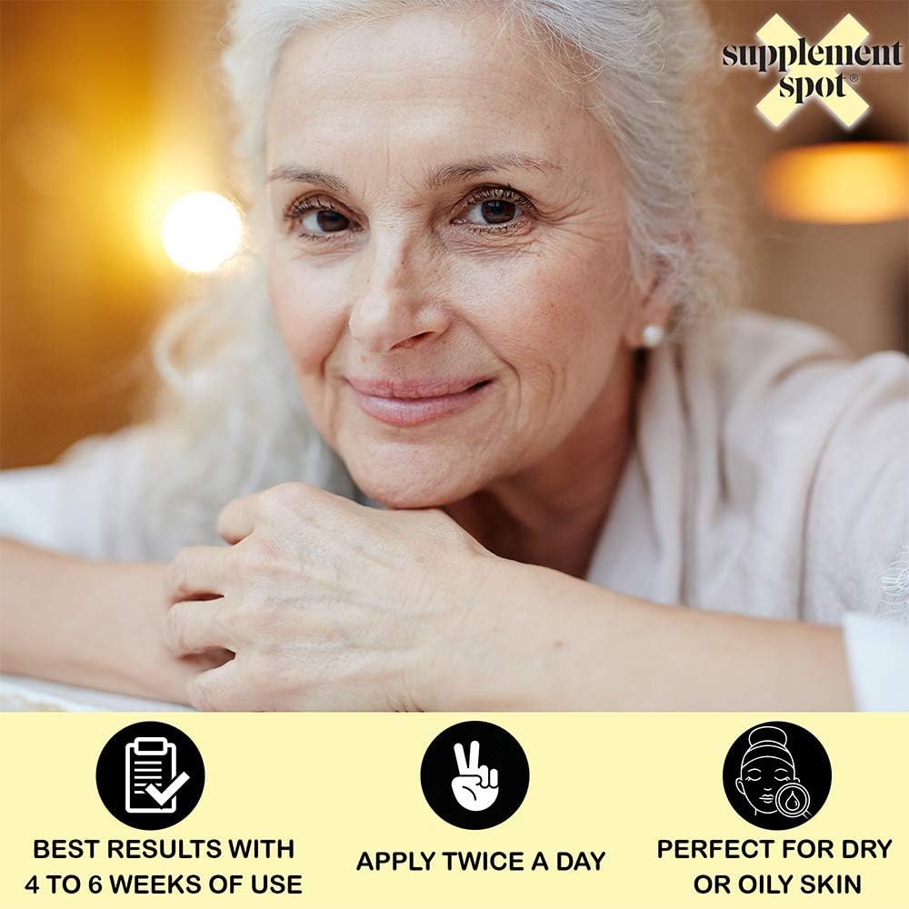 Anti-Aging Skin Bundle: Healthy Skin Supplement and Kojic Acid Face Cream