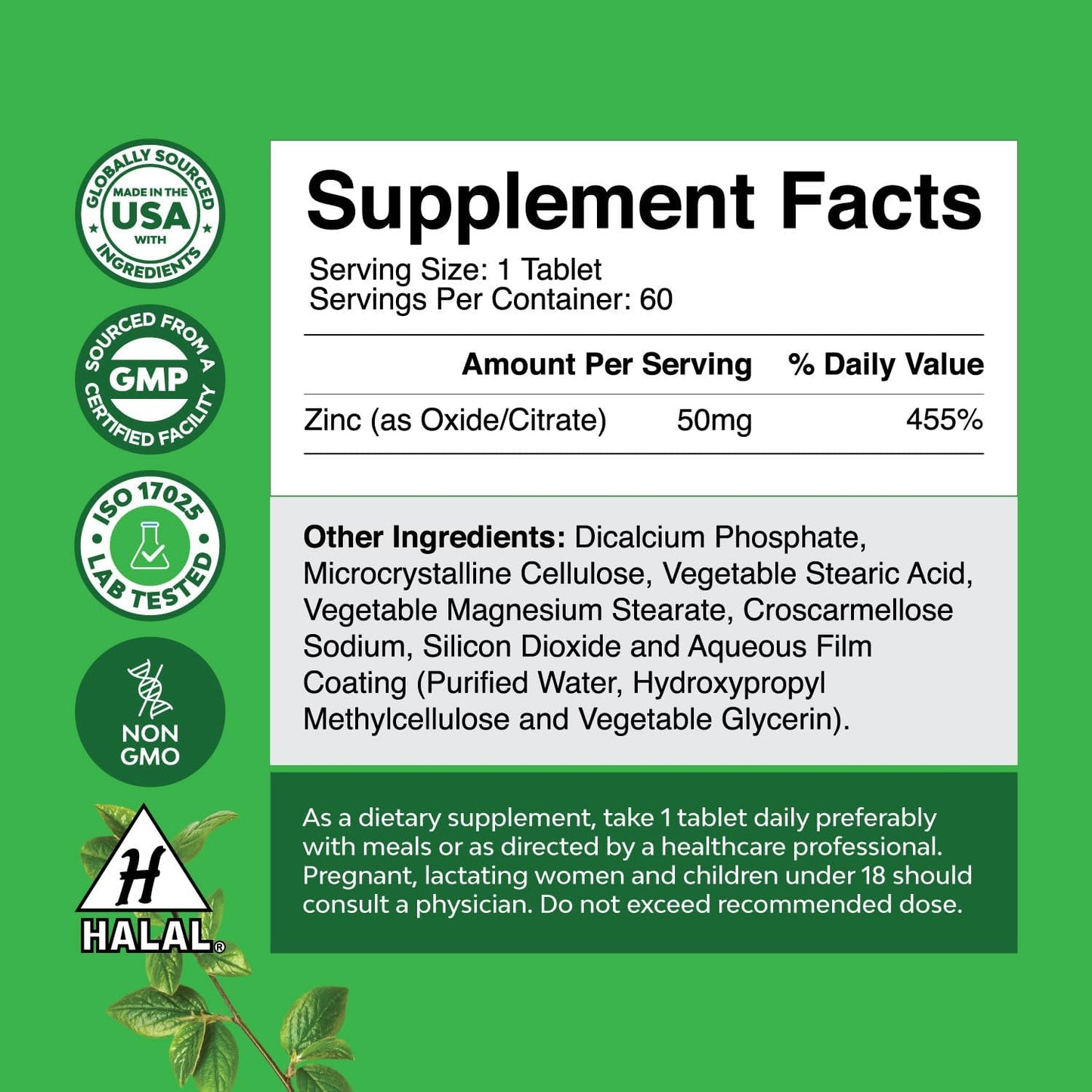 Anti Aging Trans Resveratrol and Halal Zinc Bundle - Joint Support and Immune System Booster with Natural Supplements