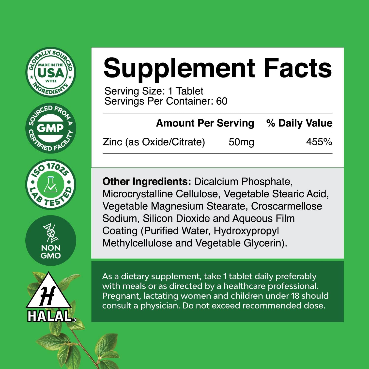 Anti Aging Trans Resveratrol and Halal Zinc Bundle - Joint Support and Immune System Booster with Natural Supplements